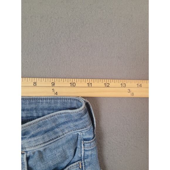 Hollister 00L Ultra High-Rise Super Skinny Crop Jeans Y2K Trend - Picture 5 of 8